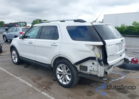 2012 Ford Explorer Limited z USA, uszkodzony, nr VIN 1FMHK7F93CGA07513